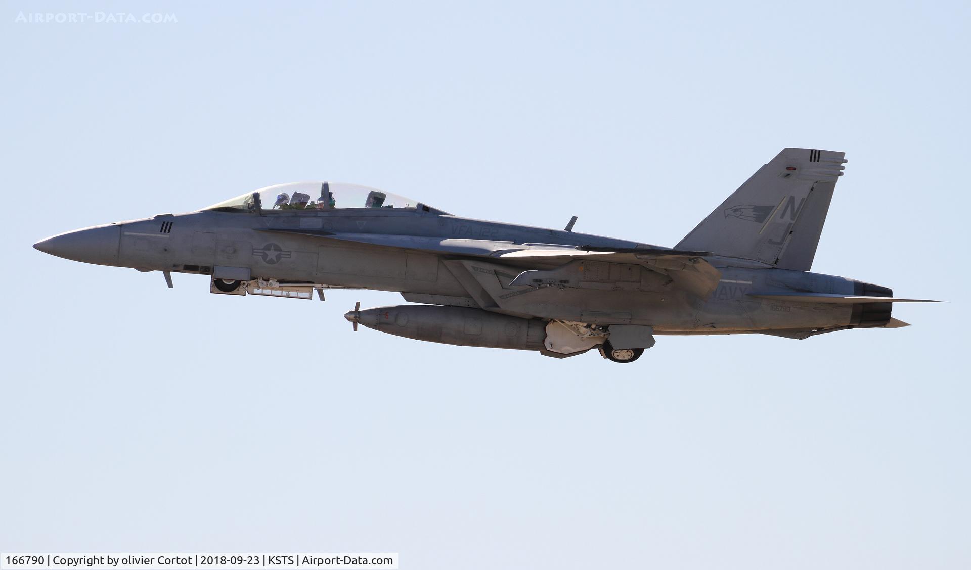 166790, Boeing F/A-18F Super Hornet C/N F-171, Santa Rosa airshow