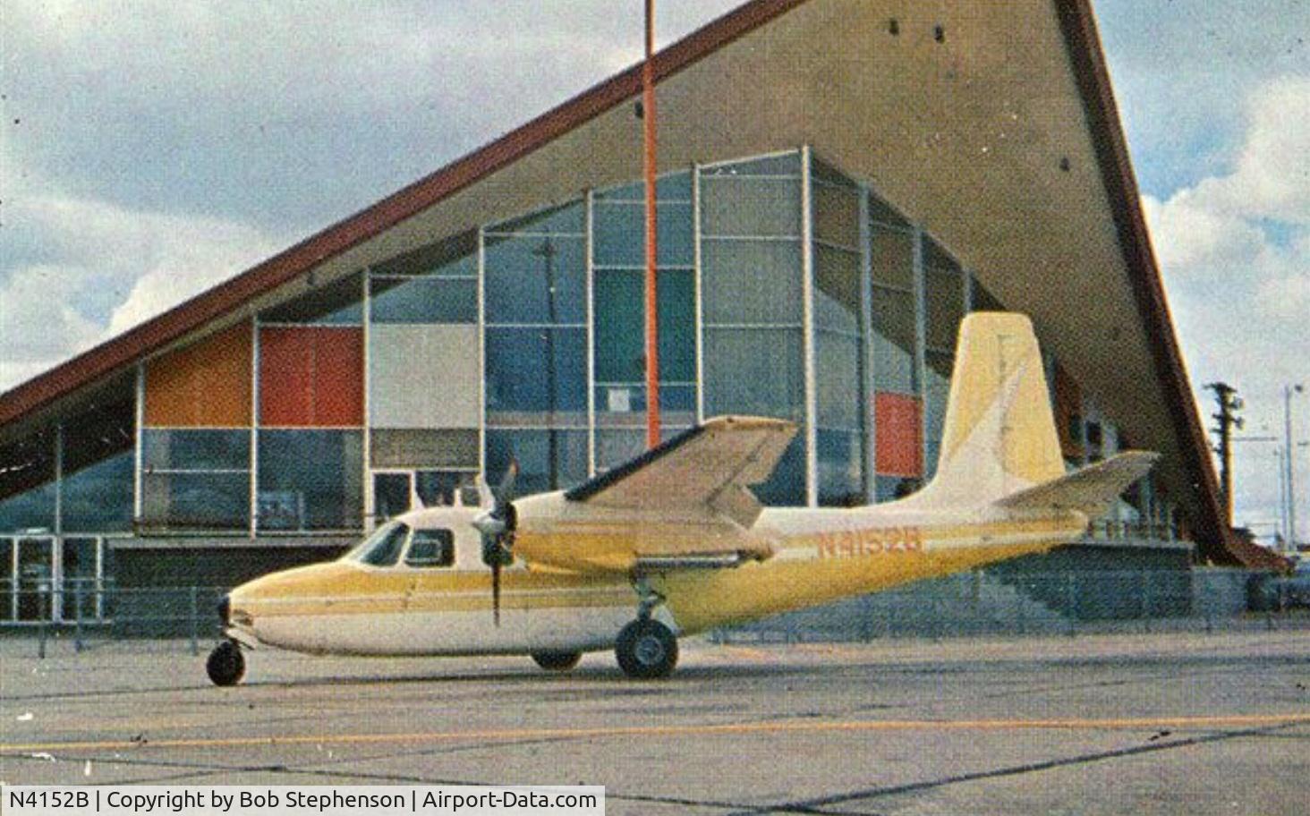 N4152B, 1953 Aero Commander 520 C/N 520-57, My dad, Steve Stephenson owned this Aero Commander and used it in his airline, Tri States Airways, out of Cheyenne Wyoming in the late 60's.