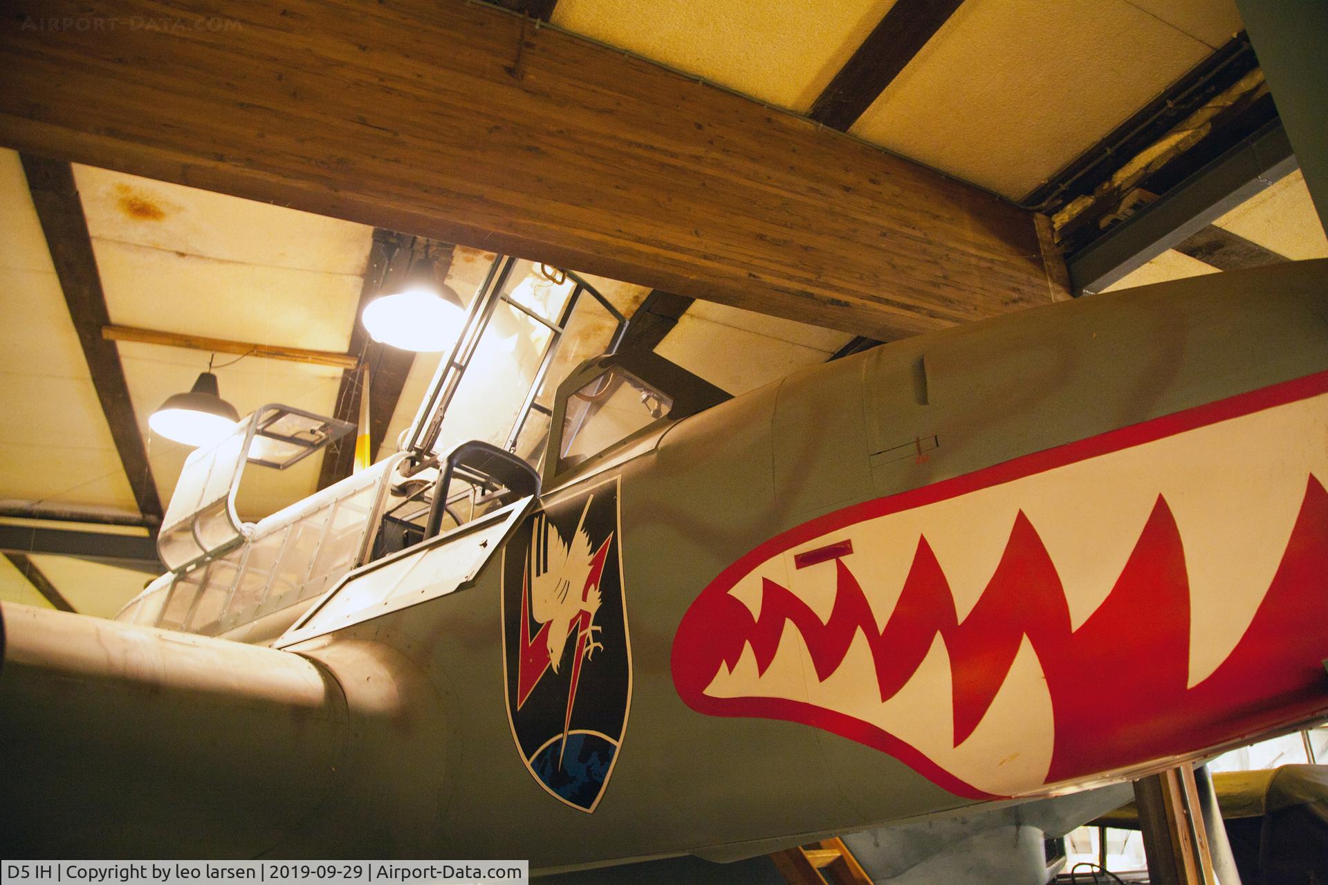D5 IH, 1944 Messerschmitt Bf-110G-4 C/N 60728, Gilleleje Museum 29.9.2019