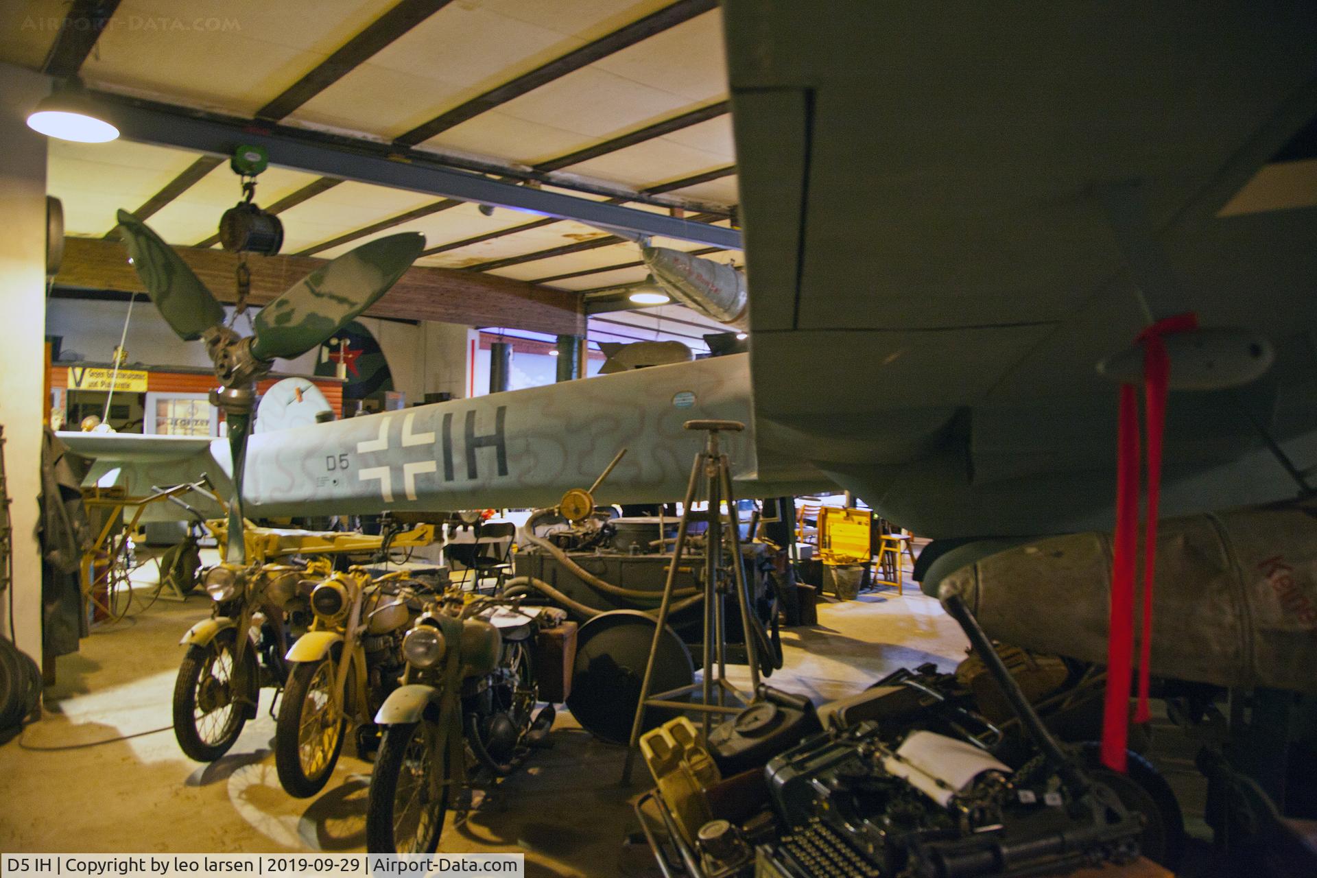 D5 IH, 1944 Messerschmitt Bf-110G-4 C/N 60728, Gilleleje Gruppen Museum 29.9.2019