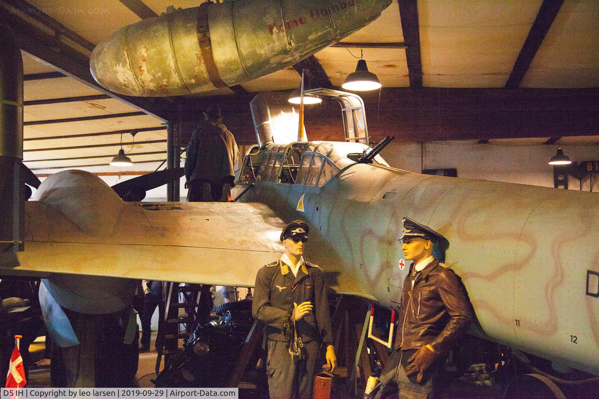 D5 IH, 1944 Messerschmitt Bf-110G-4 C/N 60728, Gilleleje gruppen Museum 29.9.2019