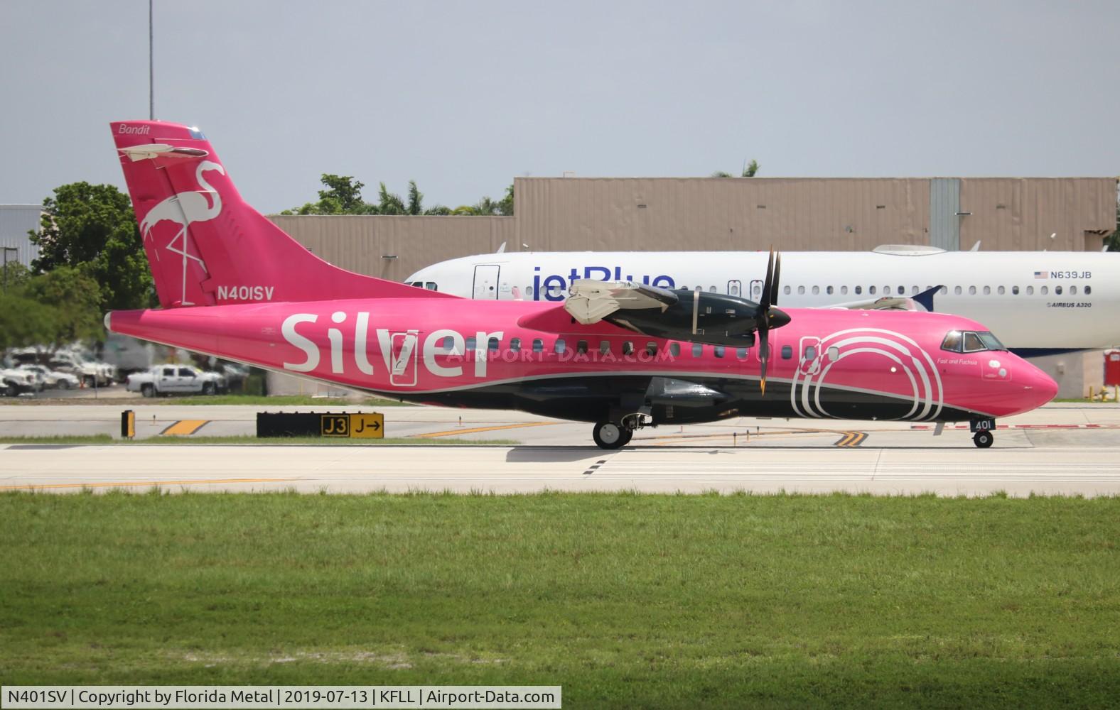 N401SV, 2017 ATR 42-600 C/N 1216, Silver Airways