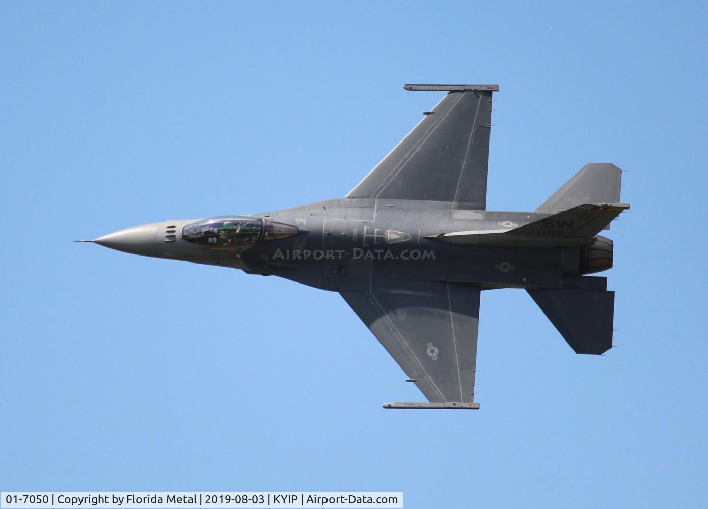 01-7050, 2001 Lockheed Martin F-16CJ Fighting Falcon C/N CC-228, Thunder Over Michigan 2019