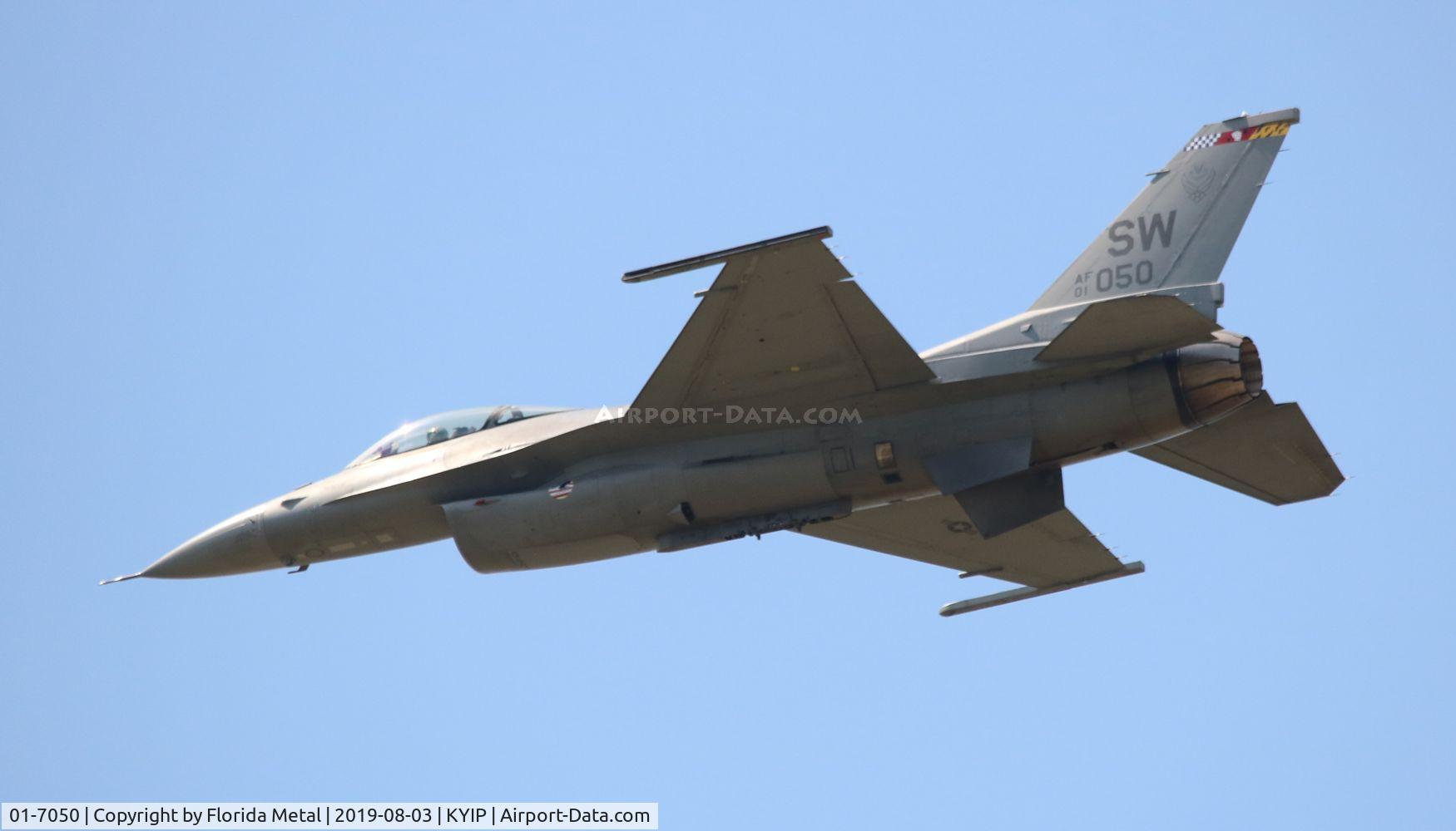 01-7050, 2001 Lockheed Martin F-16CJ Fighting Falcon C/N CC-228, Thunder Over Michigan 2019