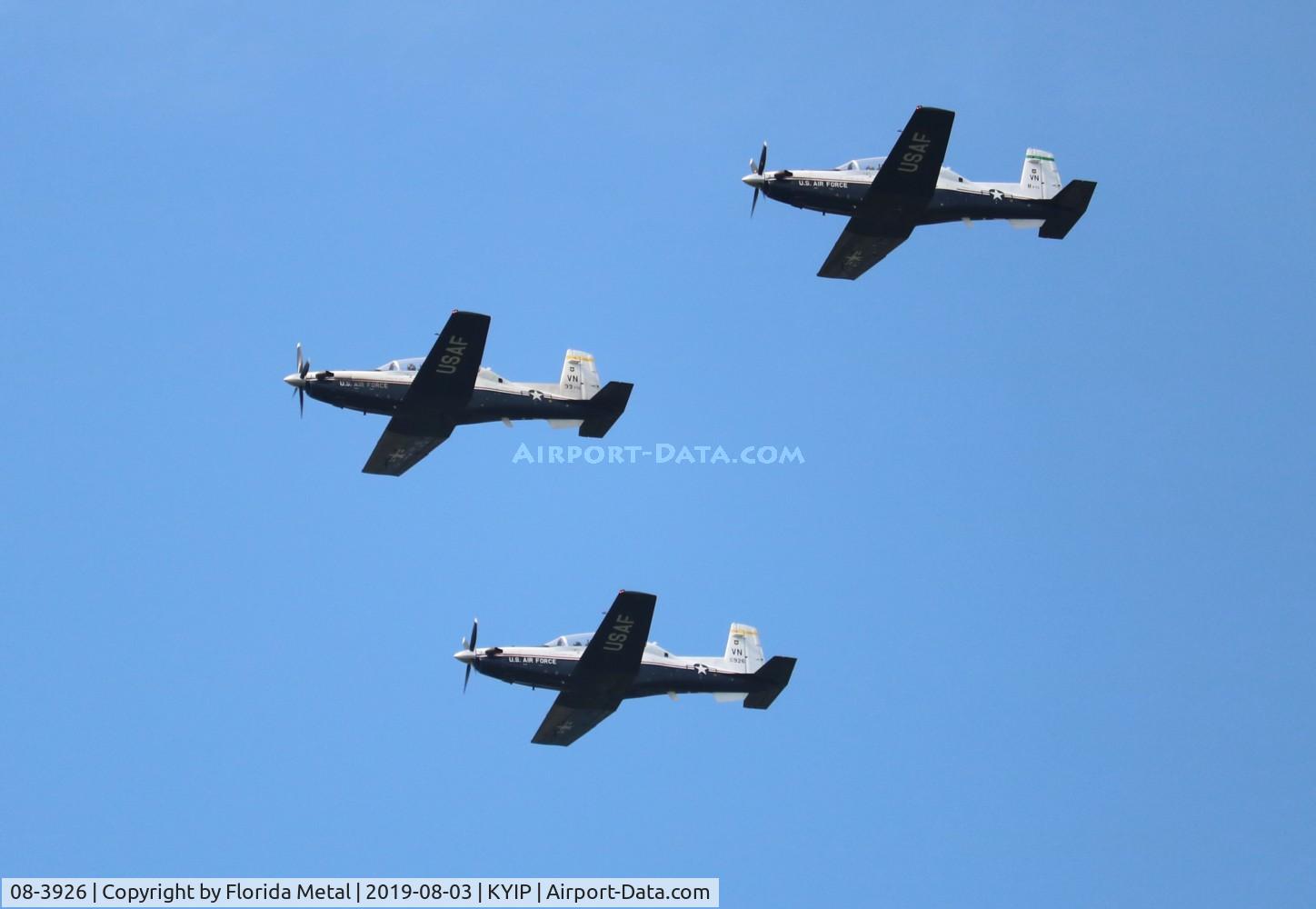 08-3926, 2008 Raytheon T-6A Texan II C/N PT-485, Thunder Over Michigan 2019
