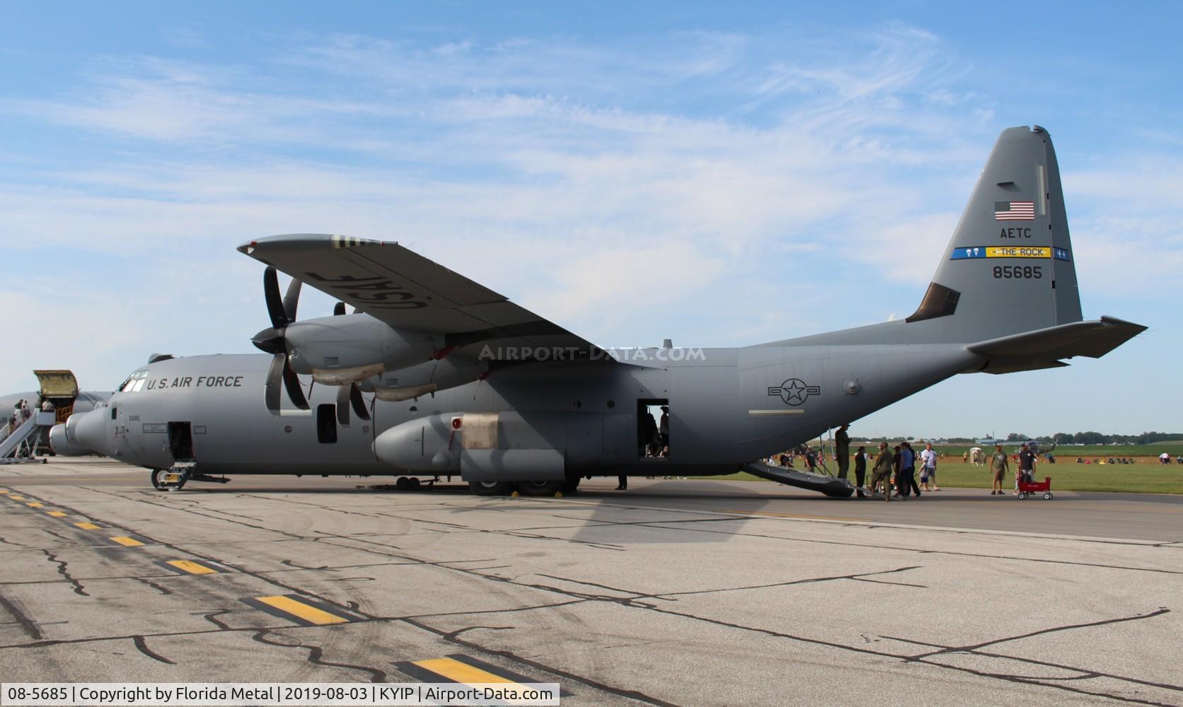 08-5685, 2008 Lockheed Martin C-130J-30 Super Hercules C/N 382-5685, Thunder Over Michigan 2019