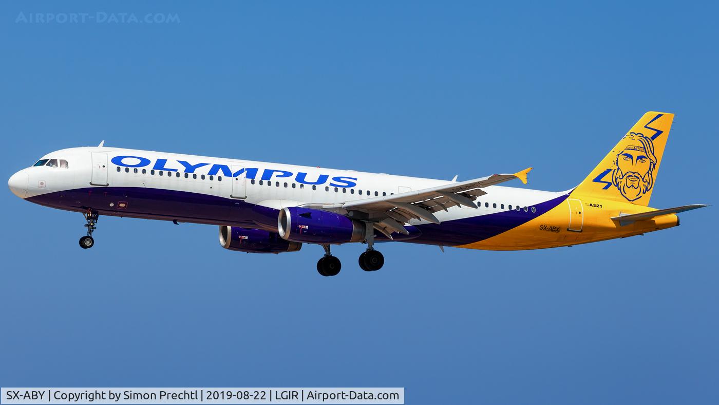 SX-ABY, 1999 Airbus A321-231 C/N 983, SX-ABY @ Heraklion N. Kazantzakis Airport