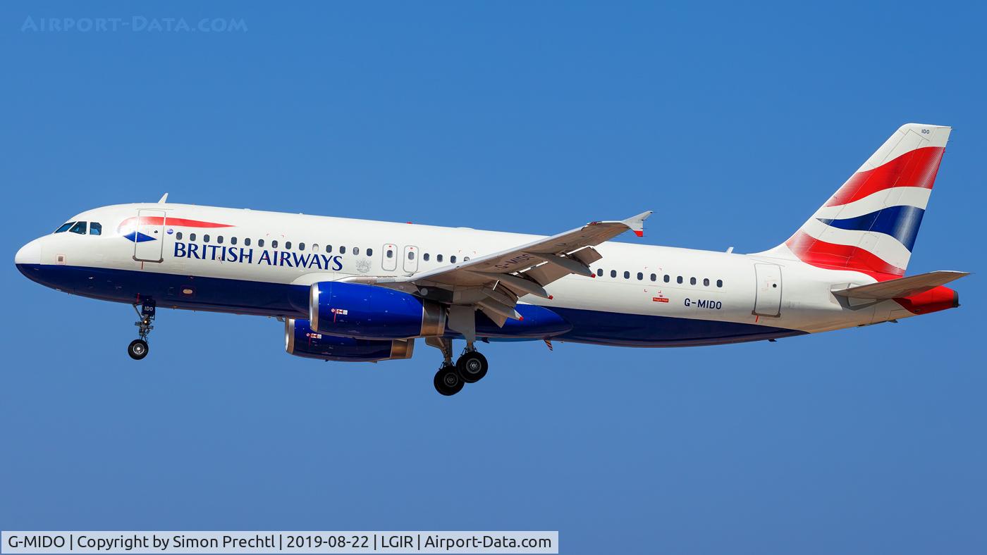 G-MIDO, 2002 Airbus A320-232 C/N 1987, G-MIDO @ Heraklion N. Kazantzakis Airport