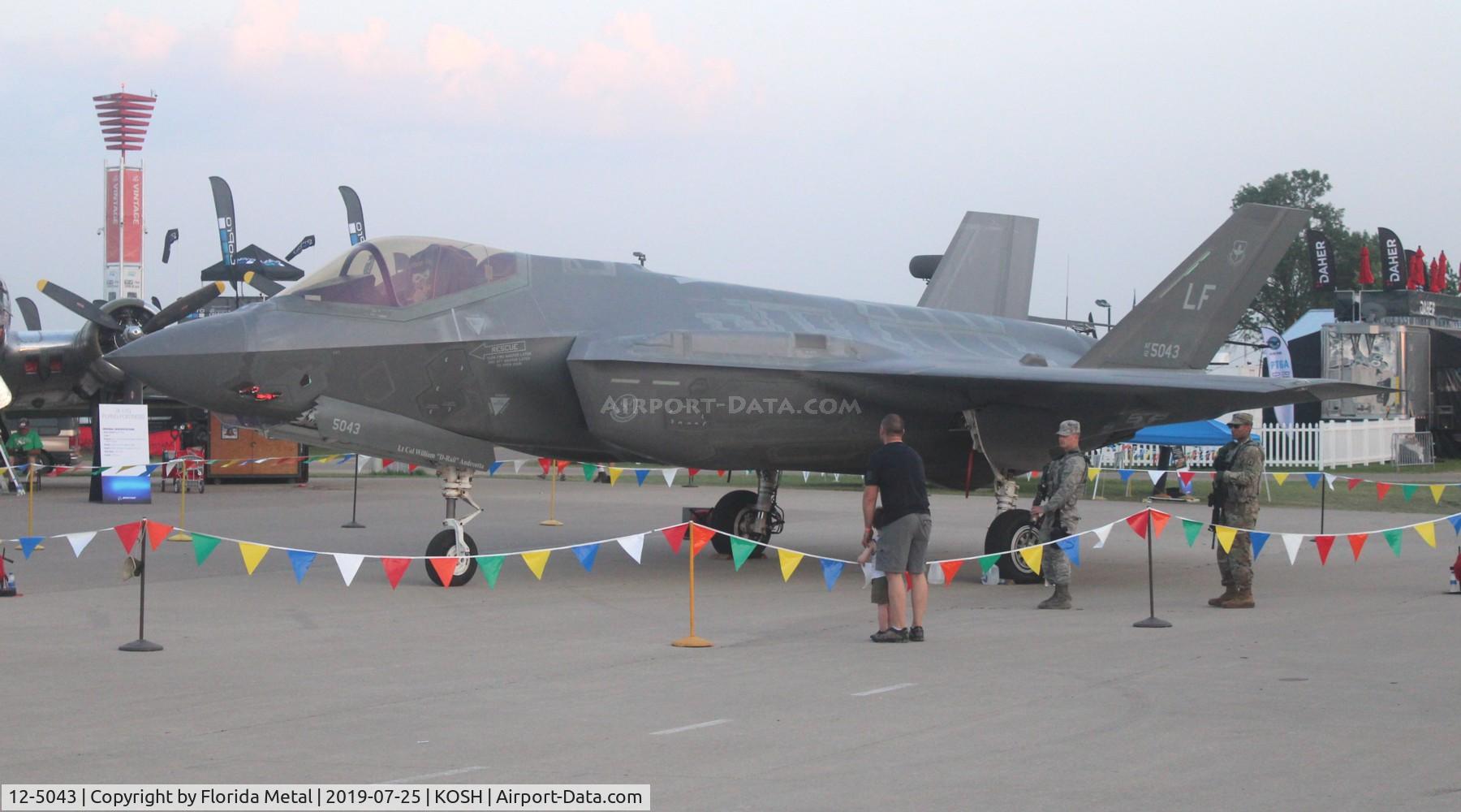 12-5043, 2014 Lockheed Martin F-35A Lightning II C/N AF-54, Air Venture 2019