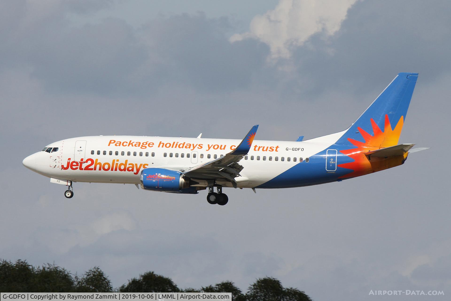 G-GDFO, 1998 Boeing 737-3U3 C/N 28740, B737-800 G-GDFO Jet2Com