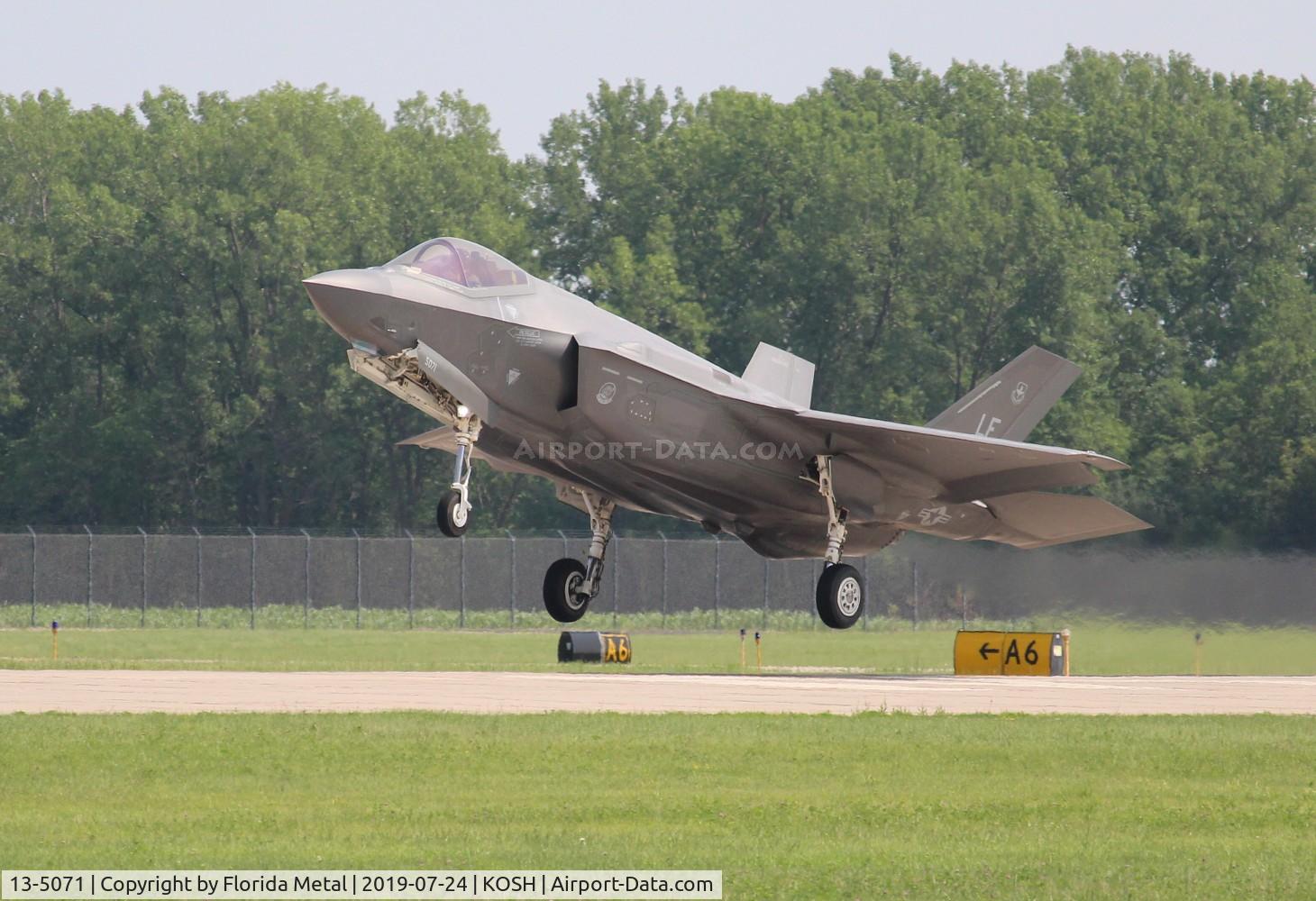 13-5071, 2015 Lockheed Martin F-35A Lightning II C/N AF-77, Air Venture 2019
