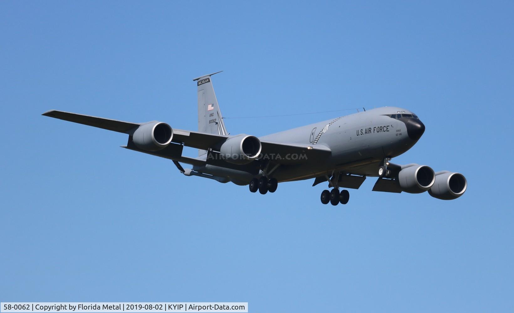 58-0062, 1958 Boeing KC-135T Stratotanker C/N 17807, Thunder Over Michigan
