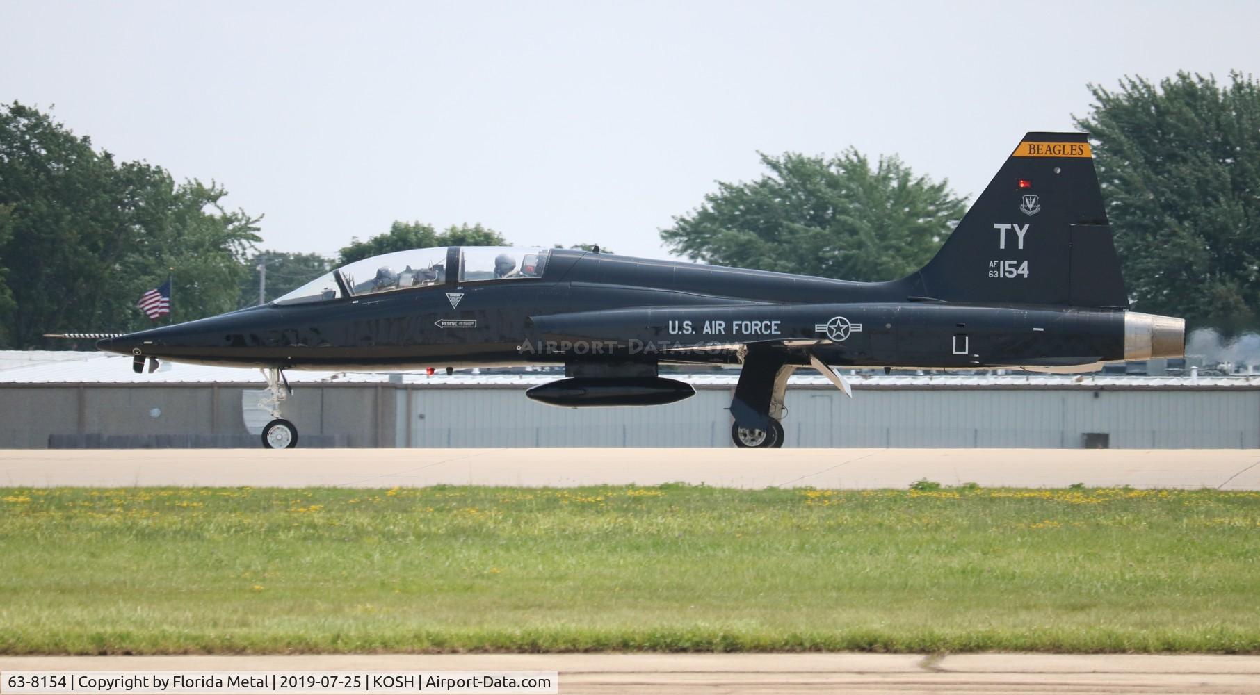 63-8154, 1963 Northrop T-38A Talon C/N N.5501, Air Venture 2019