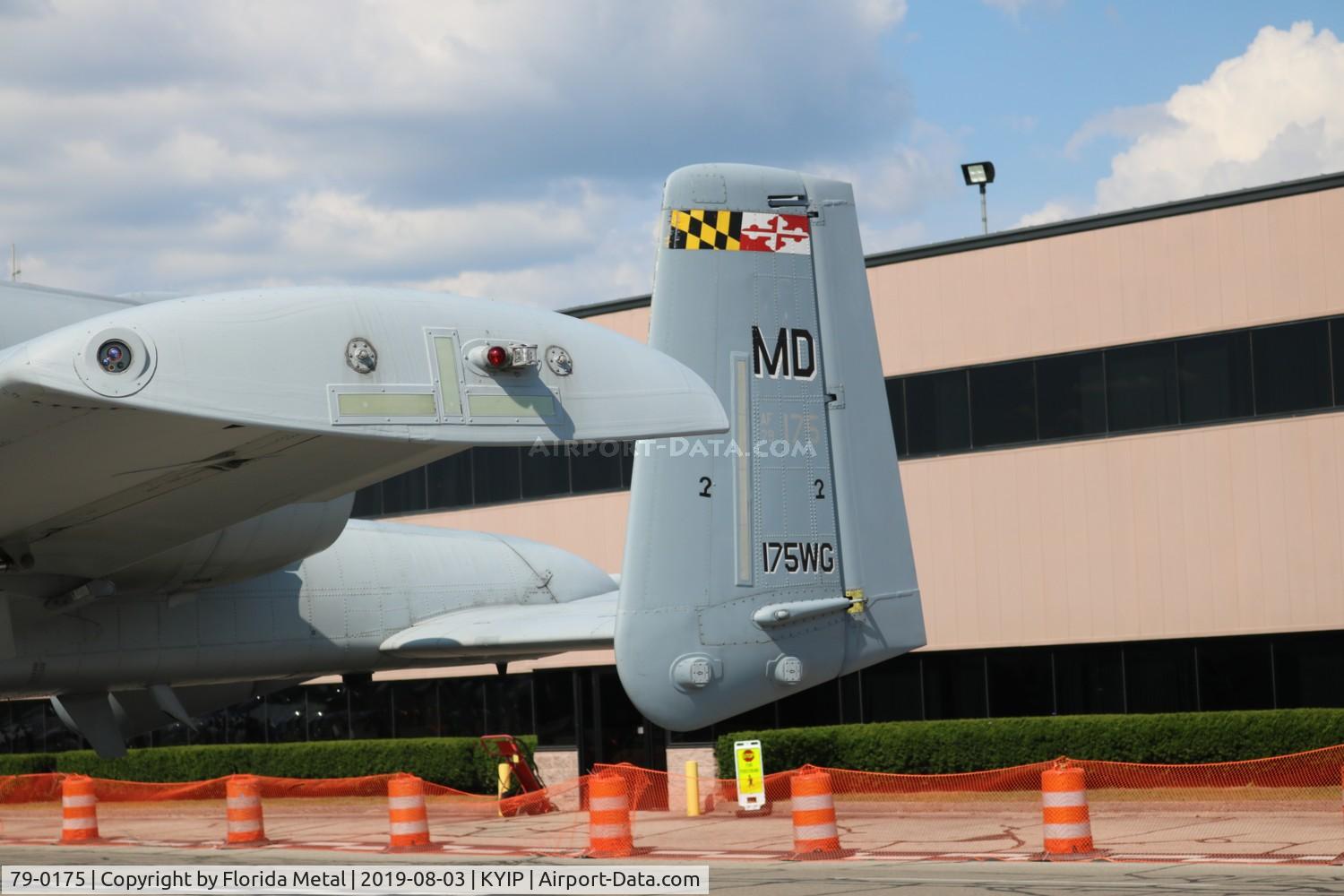 79-0175, 1979 Fairchild Republic A-10C Thunderbolt II C/N A10-0439, Thunder Over Michigan 2019