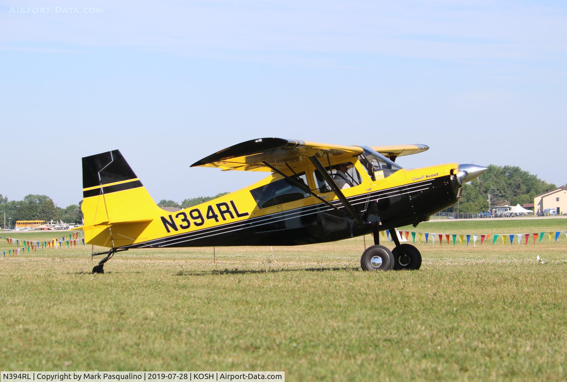 N394RL, 2017 American Champion 8GCBC Scout C/N 588-2017, American Champion 8GCBC