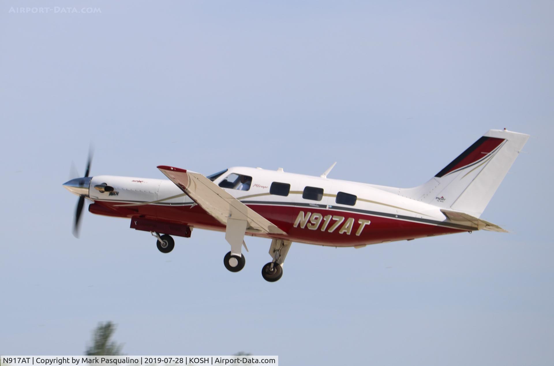N917AT, 2009 Piper PA-46-350P Malibu Mirage C/N 4636462, Piper PA-46-350P