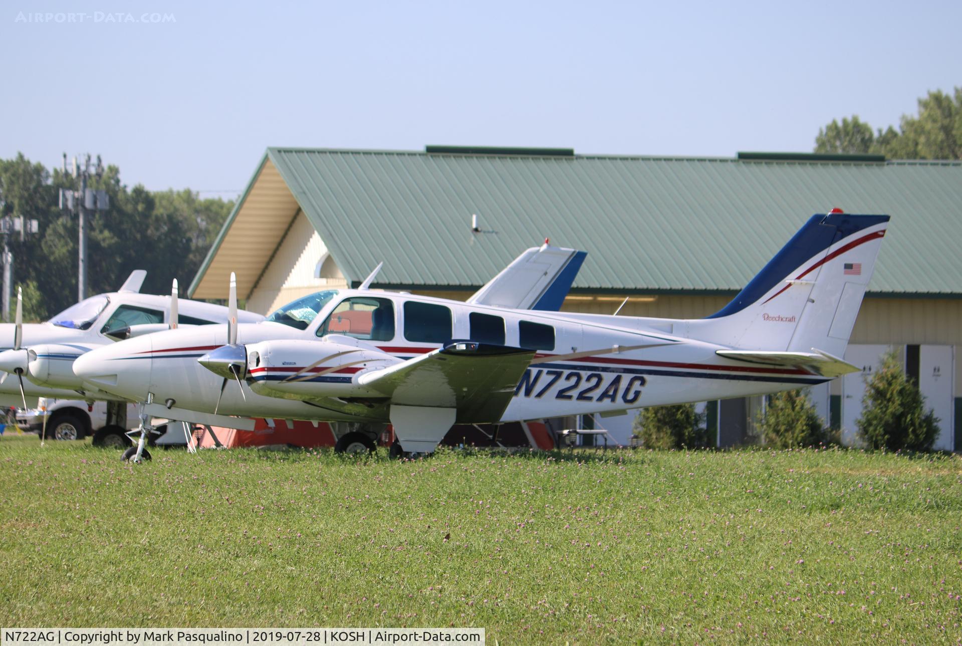 N722AG, 1977 Beech 58 Baron C/N TH-799, Beech 58