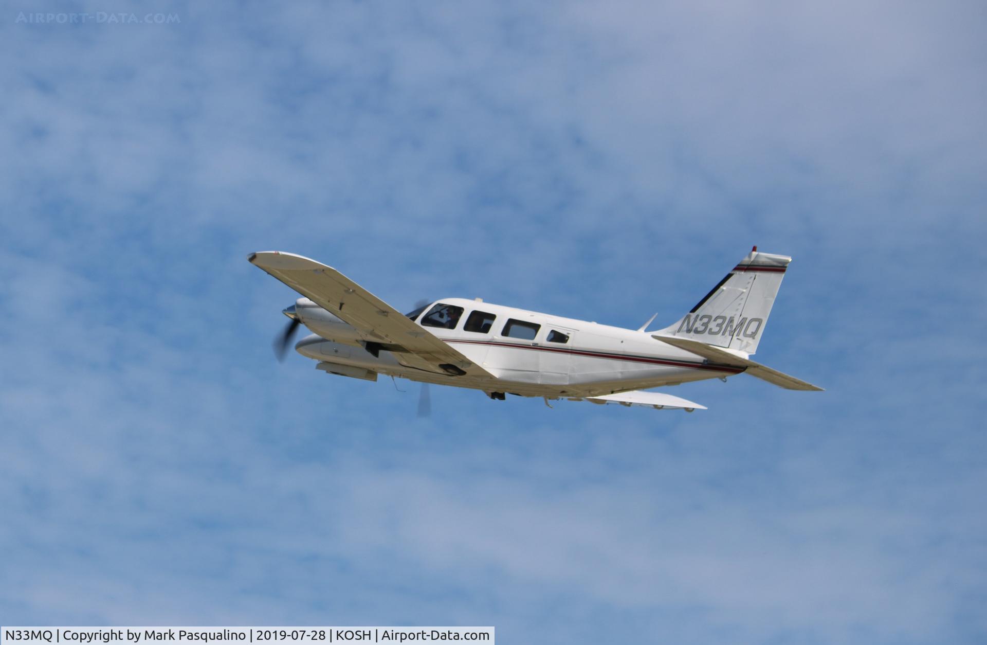 N33MQ, 1976 Piper PA-34-200T C/N 34-7770027, Piper PA-34-200T