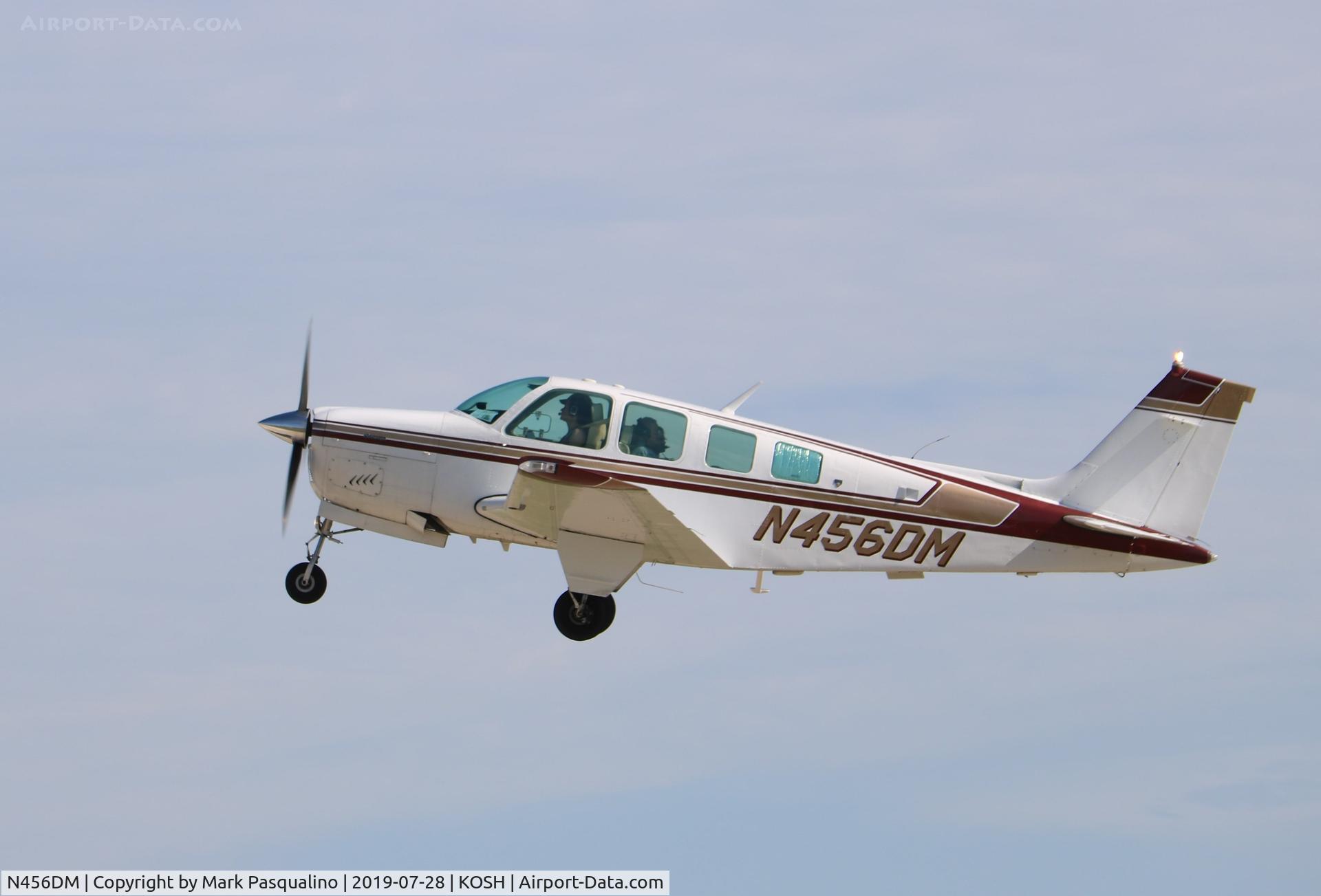 N456DM, 1978 Beech A36 Bonanza 36 C/N E-1378, Beech A36