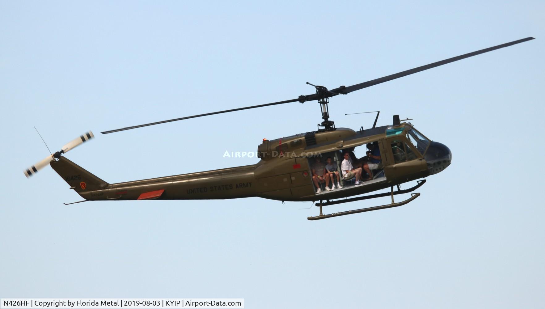 N426HF, 1970 Bell UH-1H-BF Iroquois C/N 12731, UH-1H