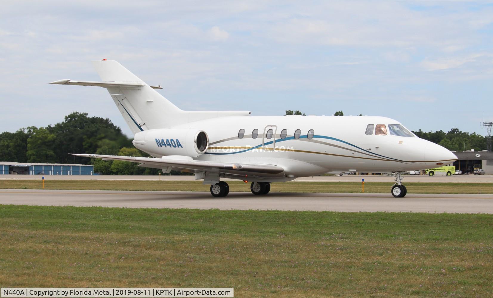 N440A, 1993 British Aerospace BAe.125 Series 800B C/N 258233, Hawker 800B