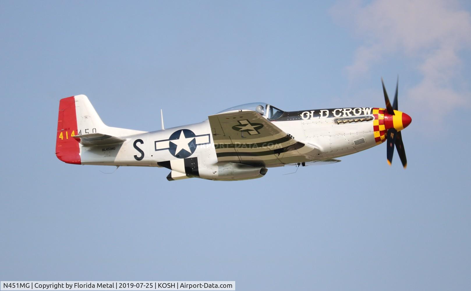 N451MG, 1944 North American P-51D Mustang C/N 44-74774, Old Crow