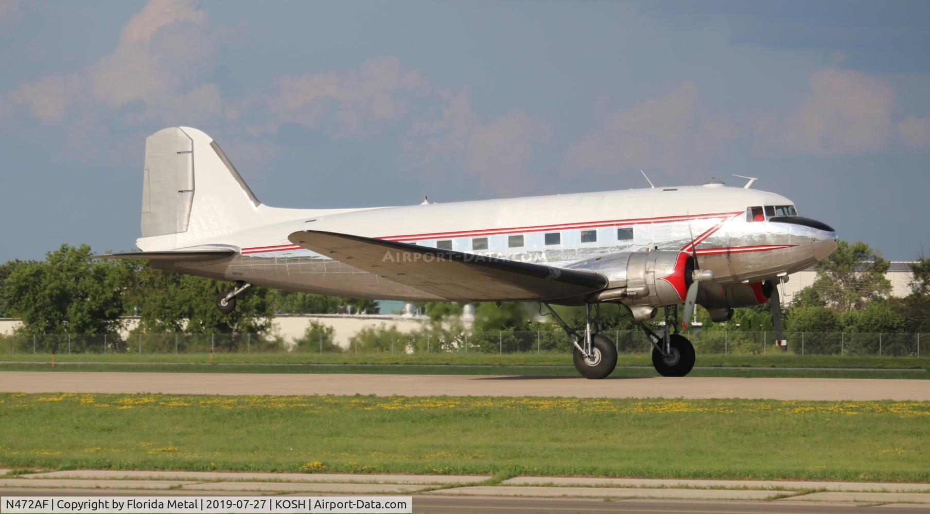 N472AF, 1944 Douglas DC3C-S1C3G (C-47A) C/N 13485, DC-3C