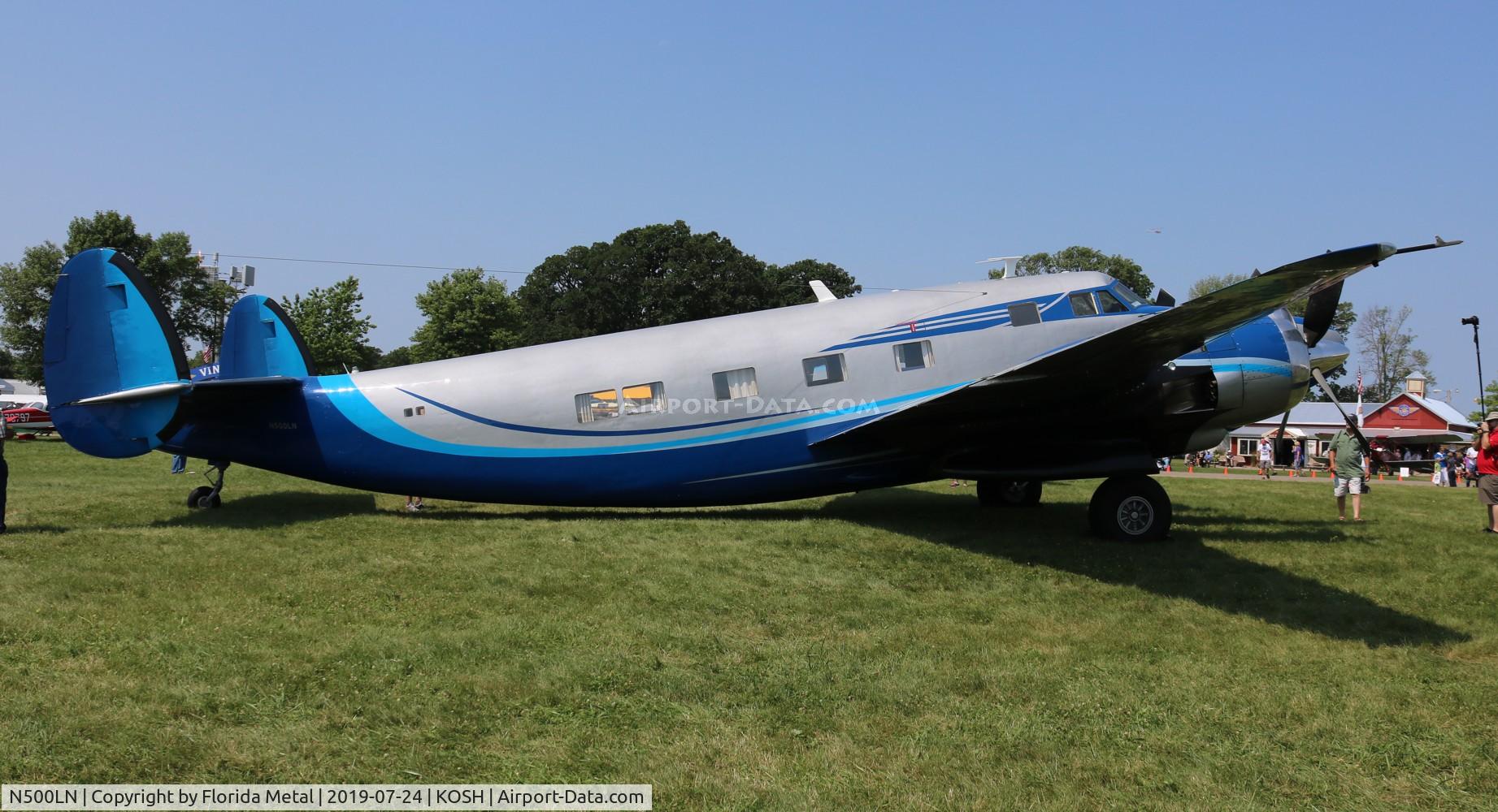 N500LN, 1960 Howard (Lockheed) 500 (PV-1/B-34 Ventura) C/N 5560/49, Howard 500