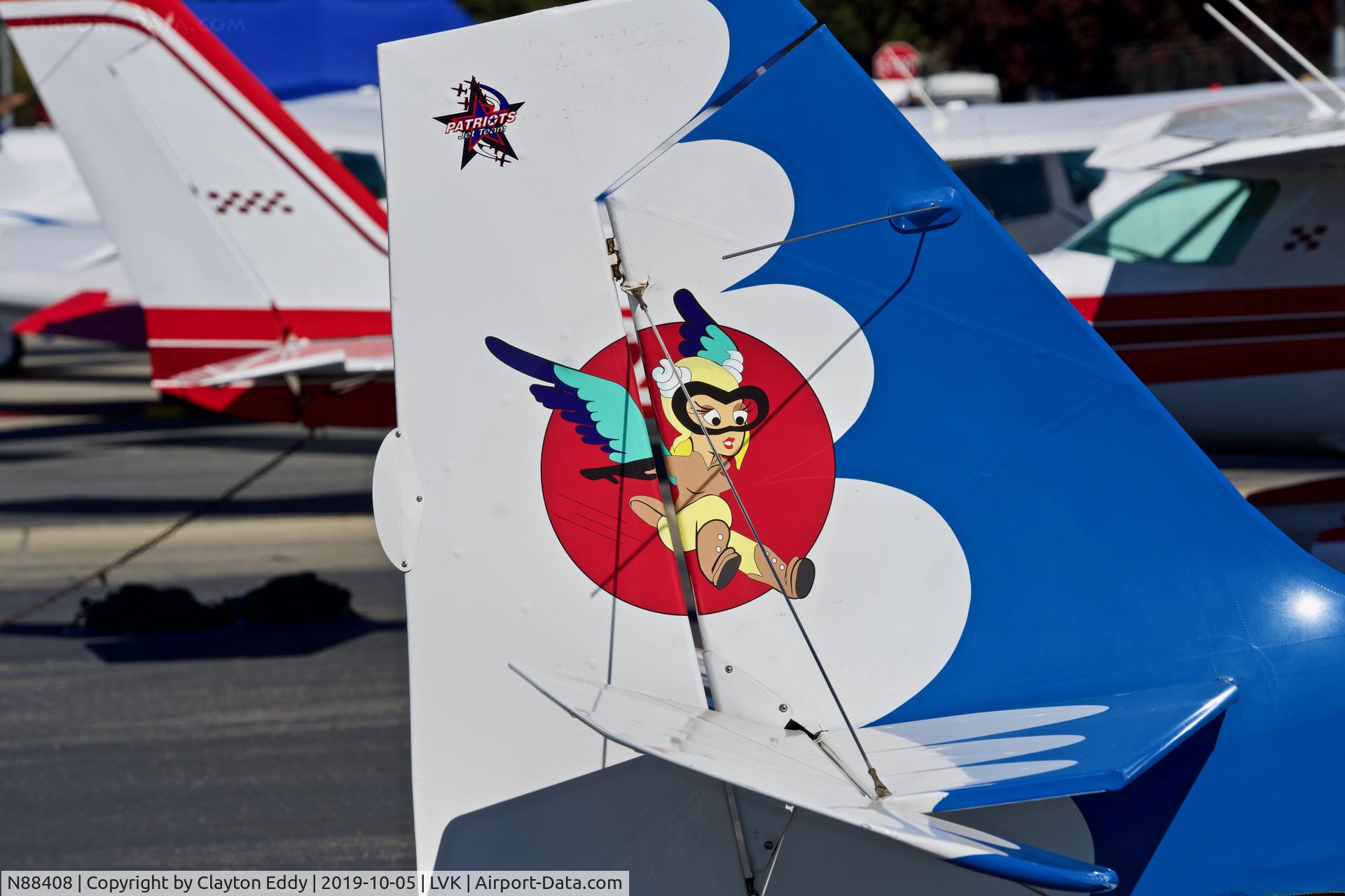 N88408, 1974 Bellanca 7ECA Citabria C/N 1062-75, Livermore Airport Airshow California 2019.