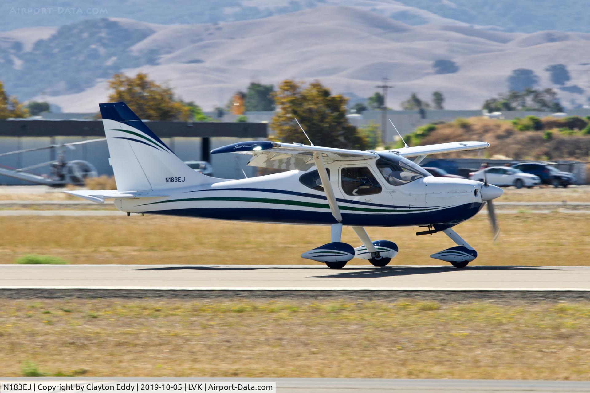 N183EJ, 2017 Glasair Aviation USA Inc Sportsman GS-2 C/N 7464, Livermore Airport airshow California 2019.