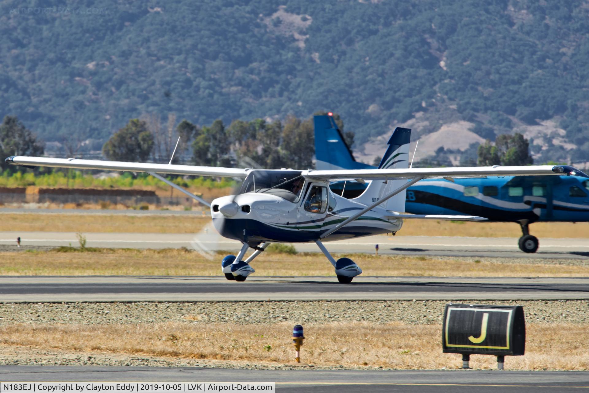 N183EJ, 2017 Glasair Aviation USA Inc Sportsman GS-2 C/N 7464, Livermore Airport airshow California 2019.
