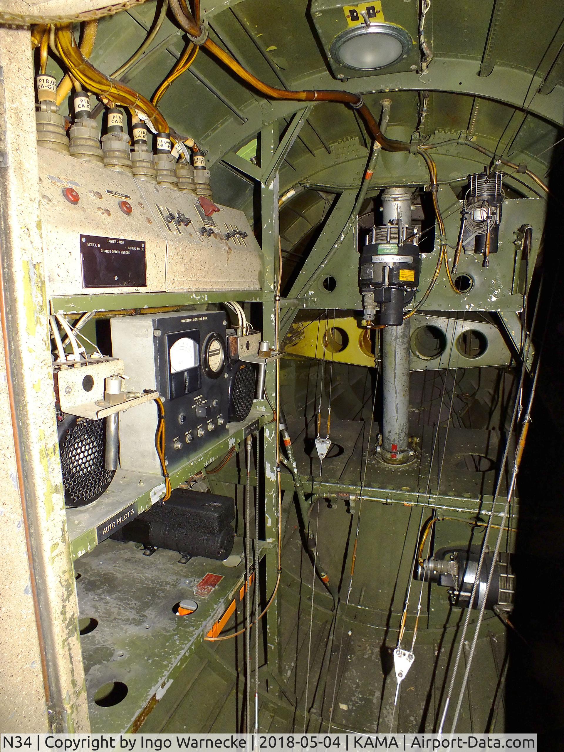 N34, 1945 Douglas R4D-7 C/N 33359, Douglas DC-3C (formerly Federal Airways Flight Inspection) at the Texas Air & Space Museum, Amarillo TX  #i