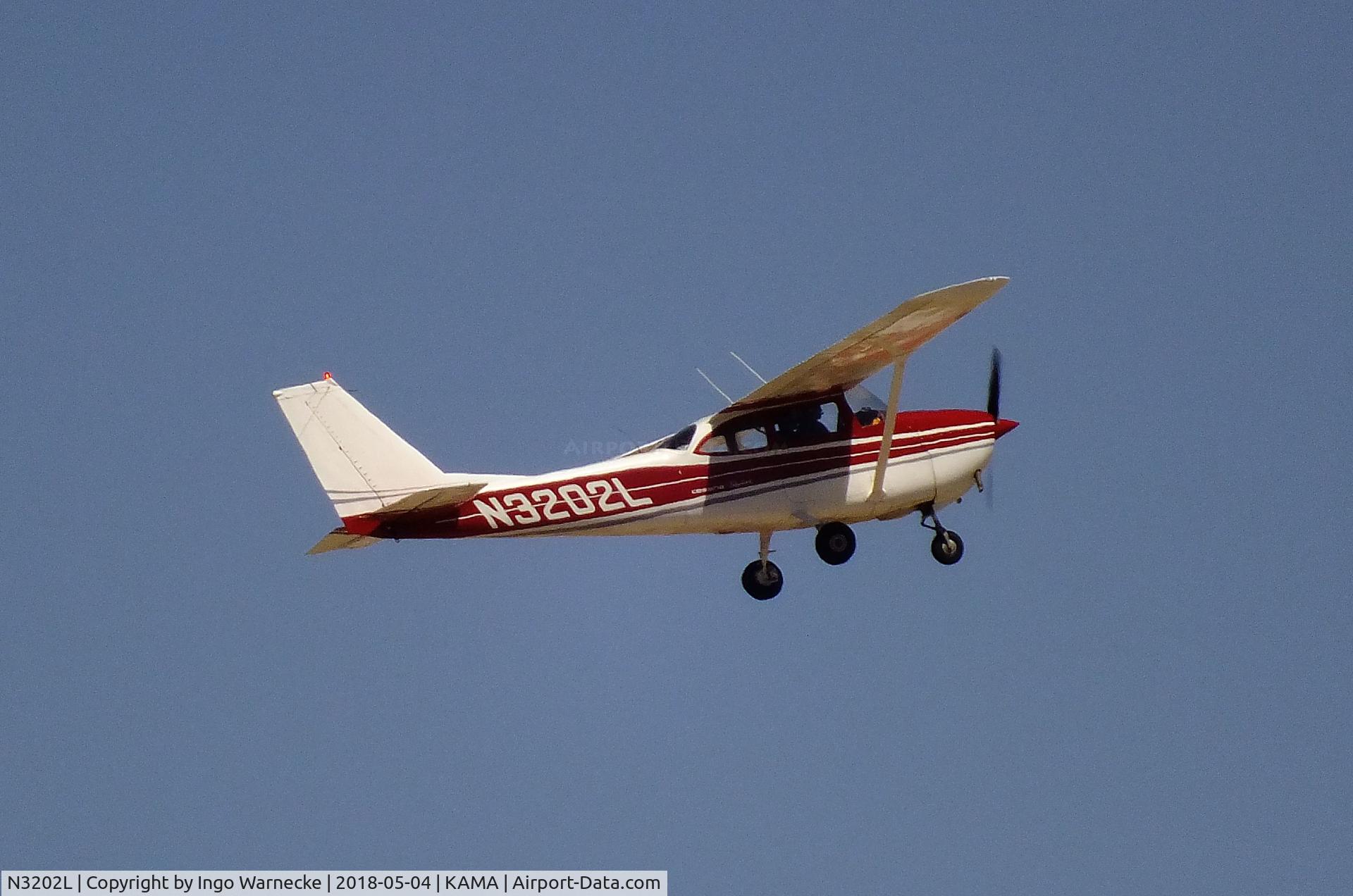 N3202L, 1967 Cessna 172H C/N 17256102, Cessna 172H Skyhawk at Rick Husband Amarillo International Airport, Amarillo TX