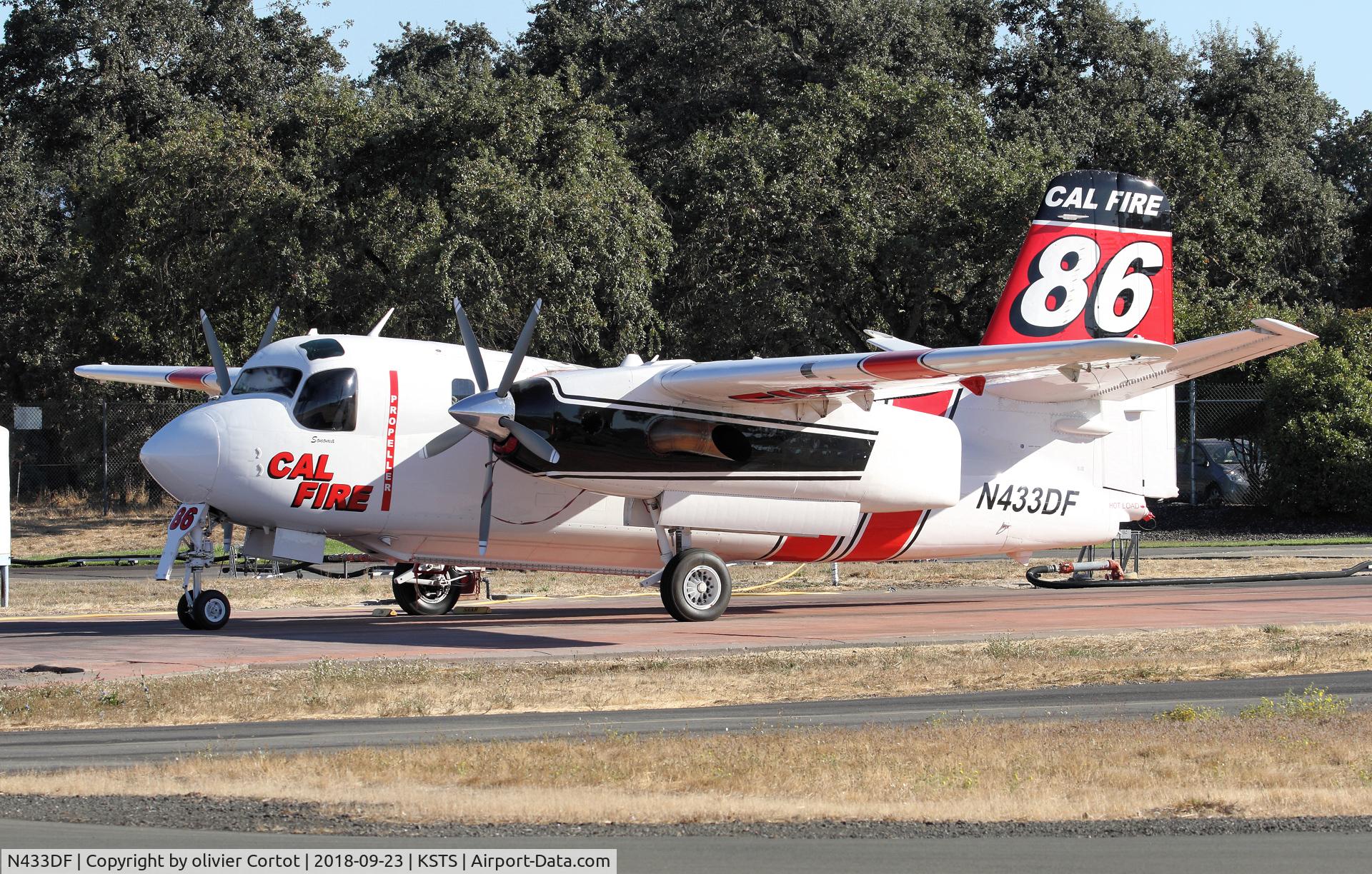 N433DF, Marsh Aviation S-2F3AT C/N 149855, Ready for duty