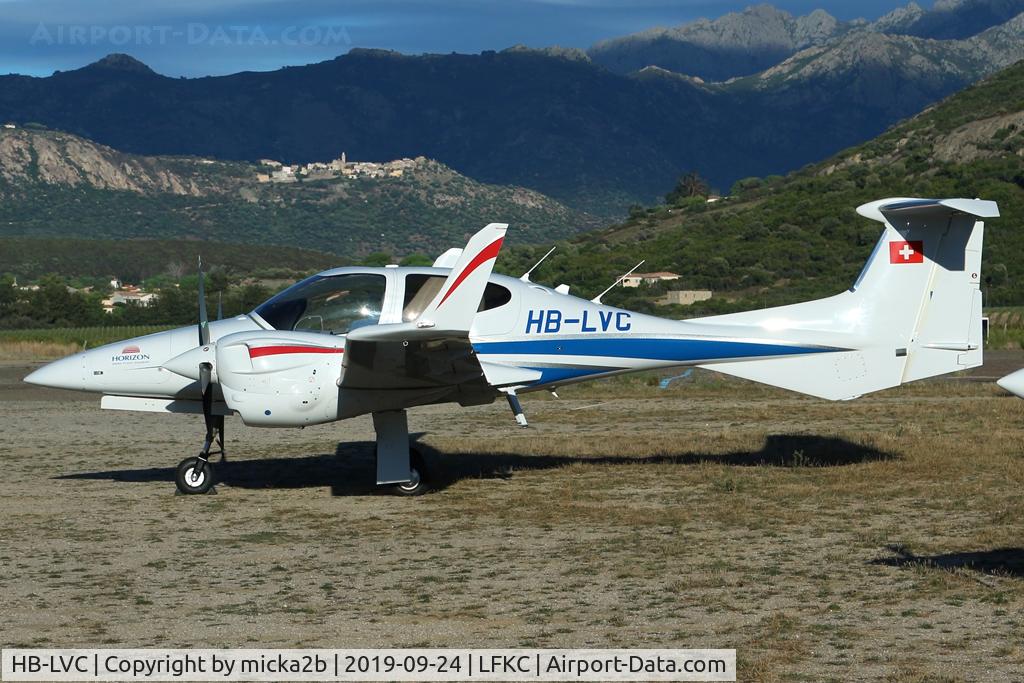 HB-LVC, 2018 Diamond DA-42 NG IV Twin Star C/N 42.N371, Parked