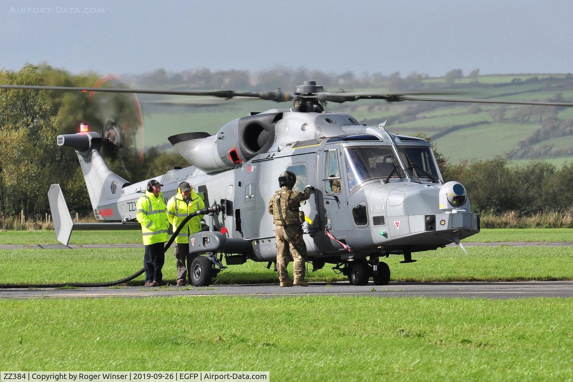 ZZ384, 2014 AgustaWestland AW-159 Wildcat AH.1 C/N 503, Operated by 847 Naval Air Squadron. On loan from the AAC.