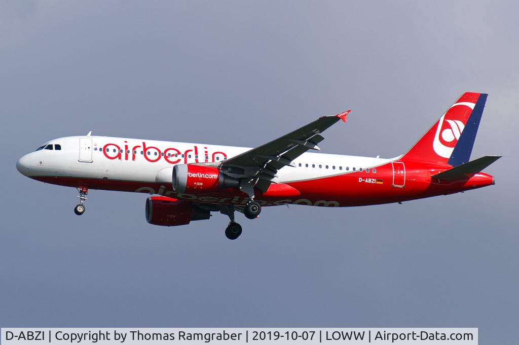 D-ABZI, 2007 Airbus A320-216 C/N 3328, Eurowings (Air Berlin) Airbus A320