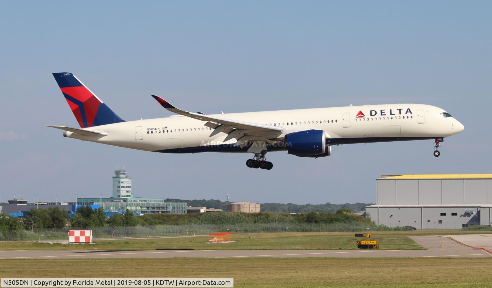 N505DN, 2017 Airbus A350-941 C/N 164, Delta