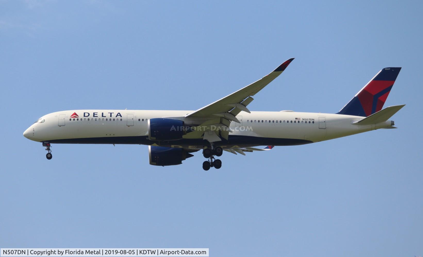 N507DN, 2018 Airbus A350-941 C/N 0182, Delta