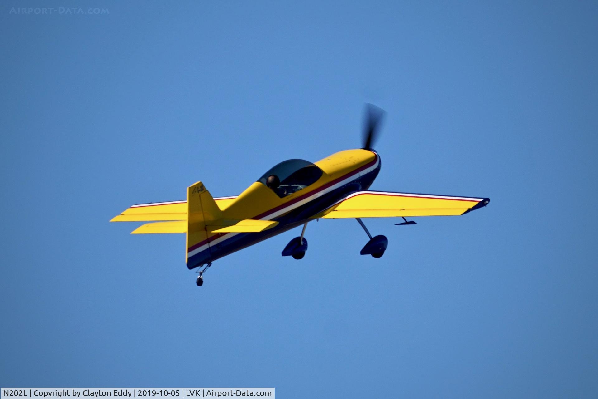 N202L, 2001 Giles G-202 C/N 001, Livermore airport airshow 2019.