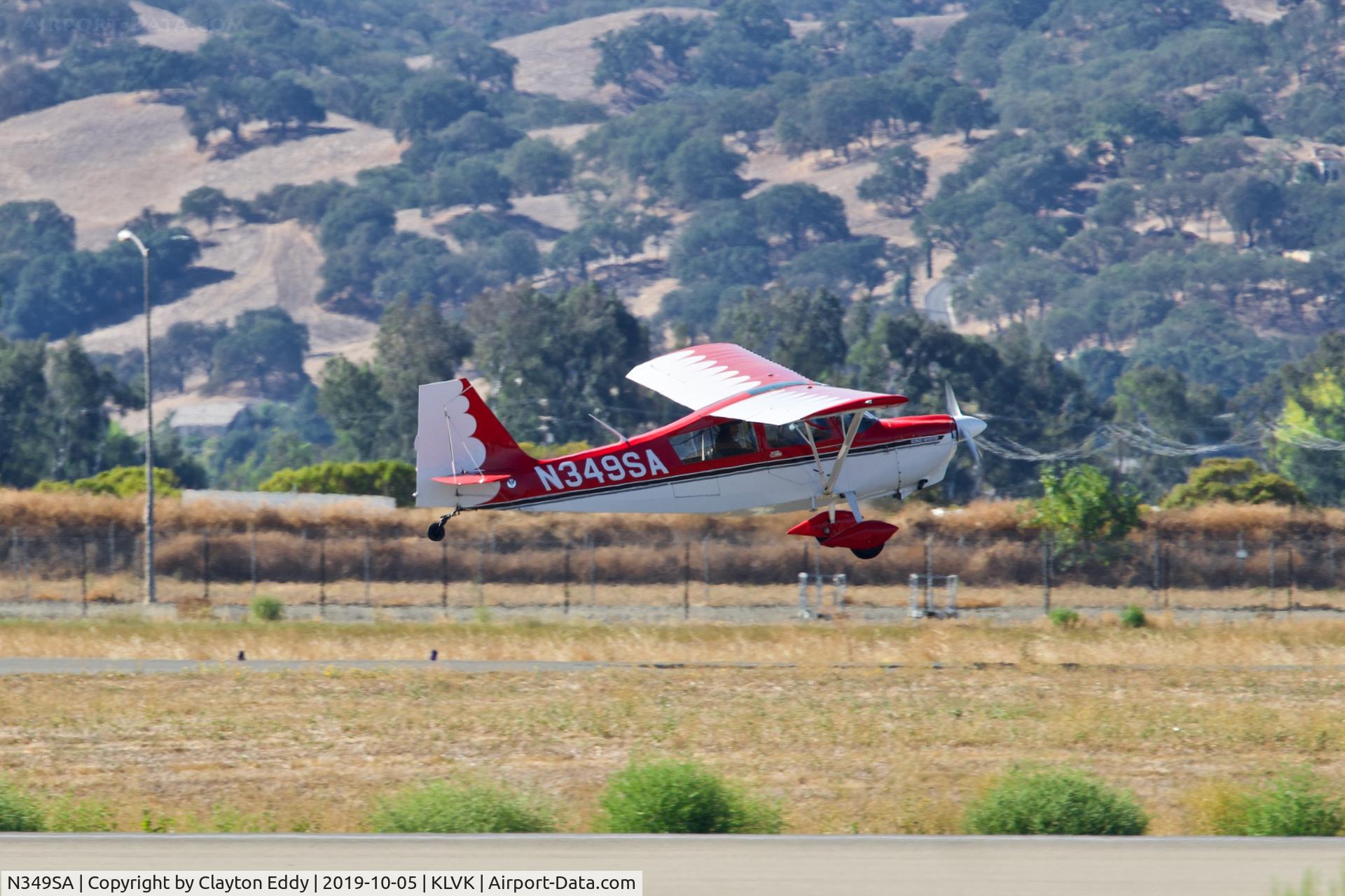 N349SA, 2006 American Champion 7GCAA Citabria C/N 508-2006, Livermore airport California 2019.