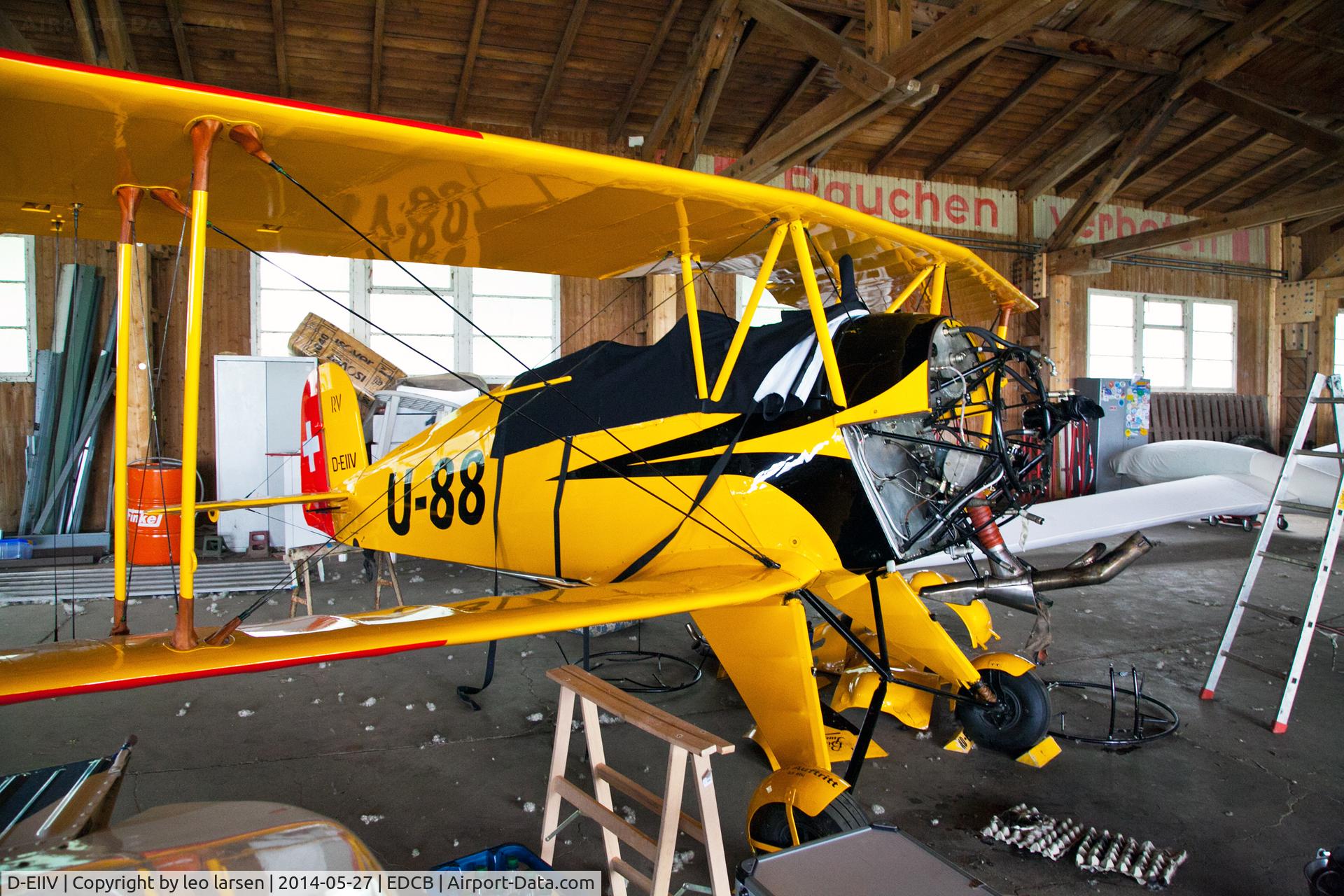 D-EIIV, 1936 Bucker Bu-133C Jungmeister C/N 35, Ballenstedt 27.5.2014