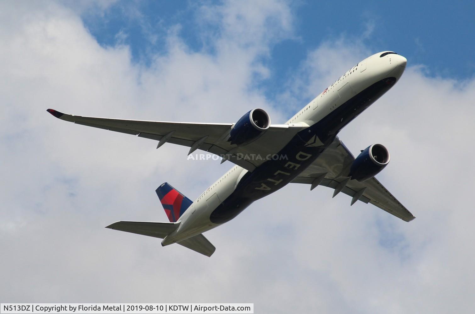 N513DZ, 2019 Airbus A350-941 C/N 277, Delta