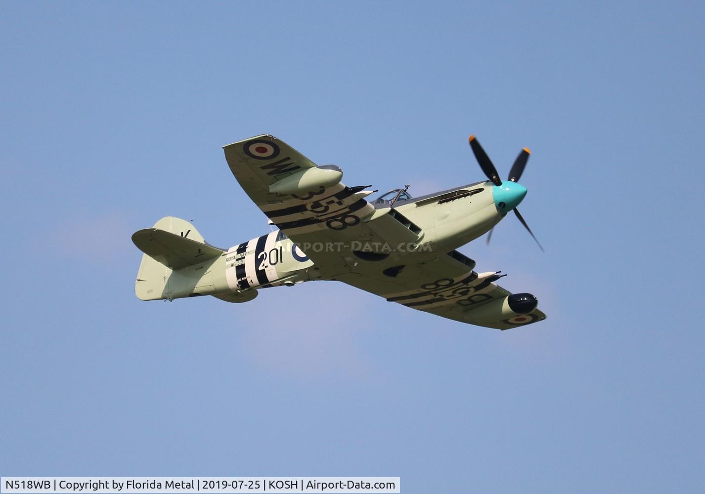 N518WB, 1950 Fairey Firefly AS.6 C/N F.8646, Firefly