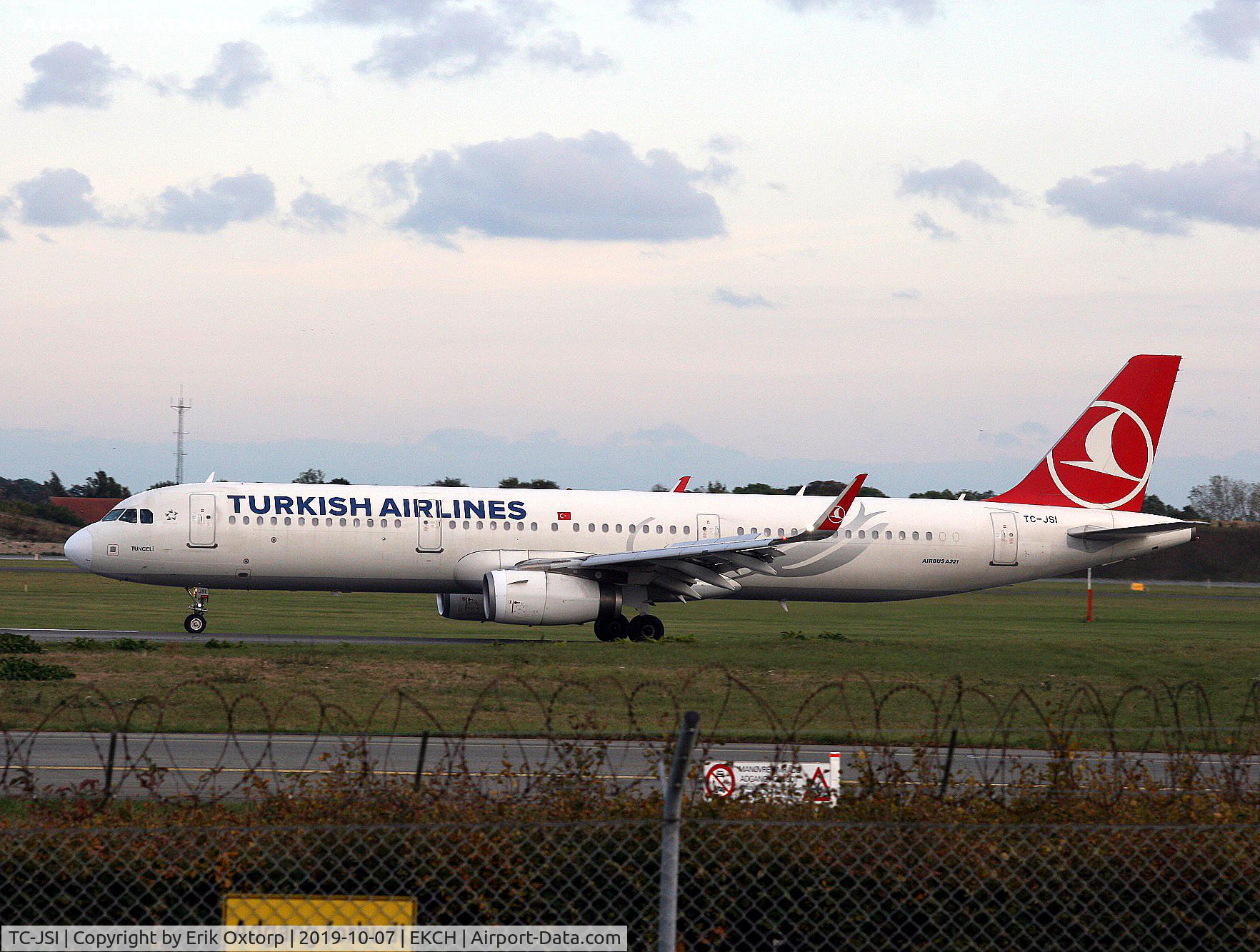 TC-JSI, 2013 Airbus A321-231 C/N 5584, TC-JSI landed rw 04L