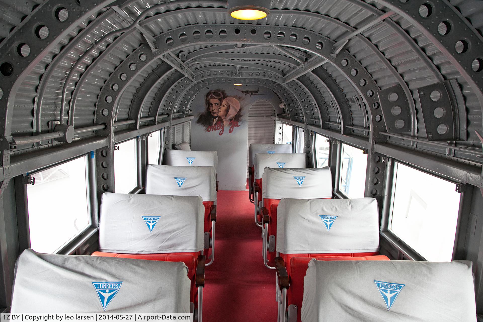 1Z BY, Junkers Ju-52/3m g4e C/N 6134 + 6791, Technikmuseum Dessau 27.5.2014