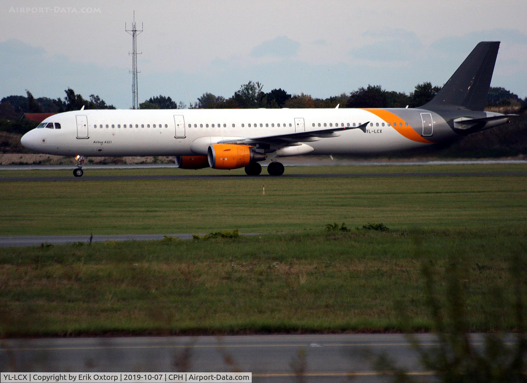 YL-LCX, 2007 Airbus A321-211 C/N 3191, YL-LCX landed rw 22L