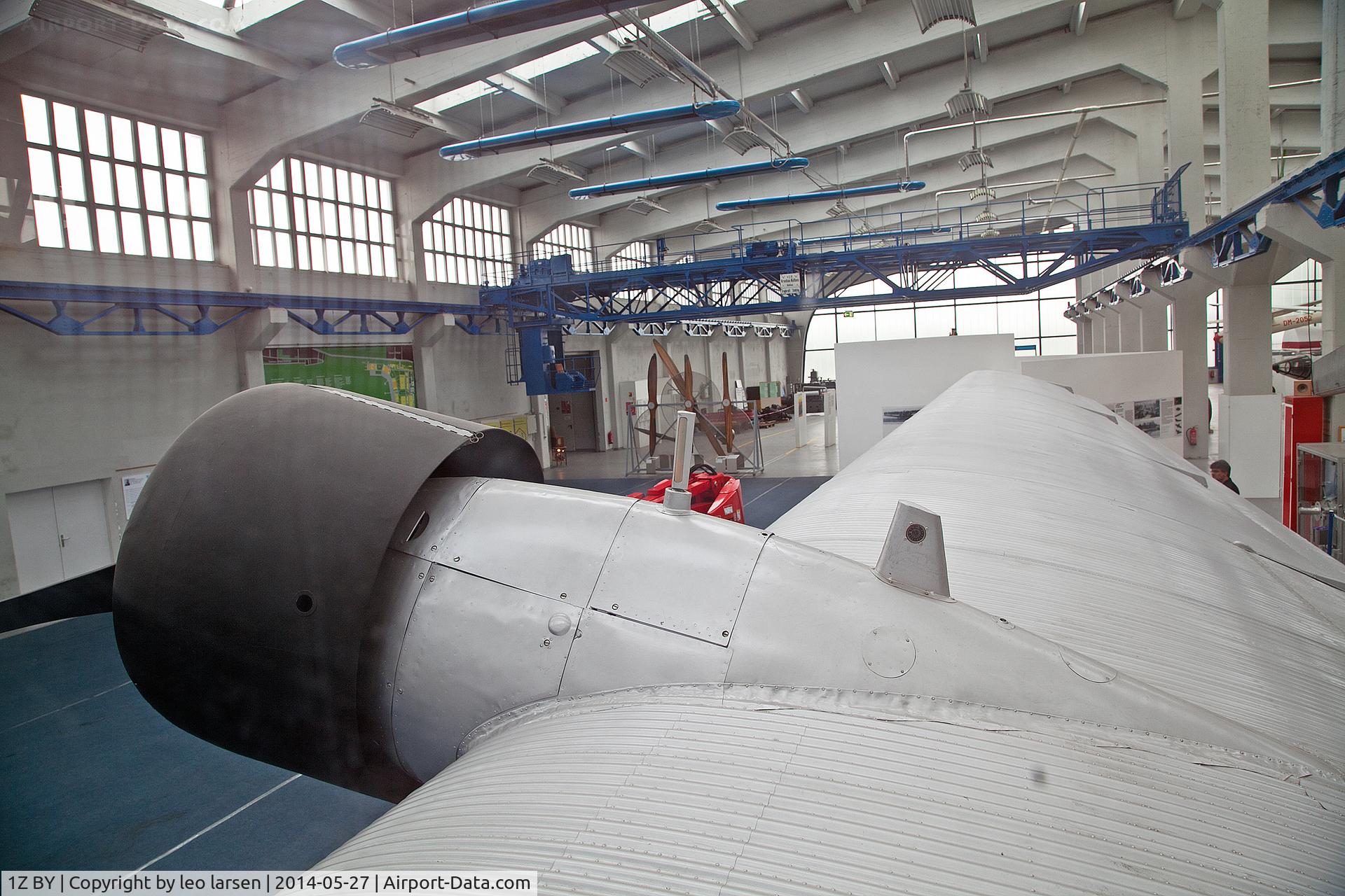 1Z BY, Junkers Ju-52/3m g4e C/N 6134 + 6791, Technikmuseum Dessau 27.5.2014