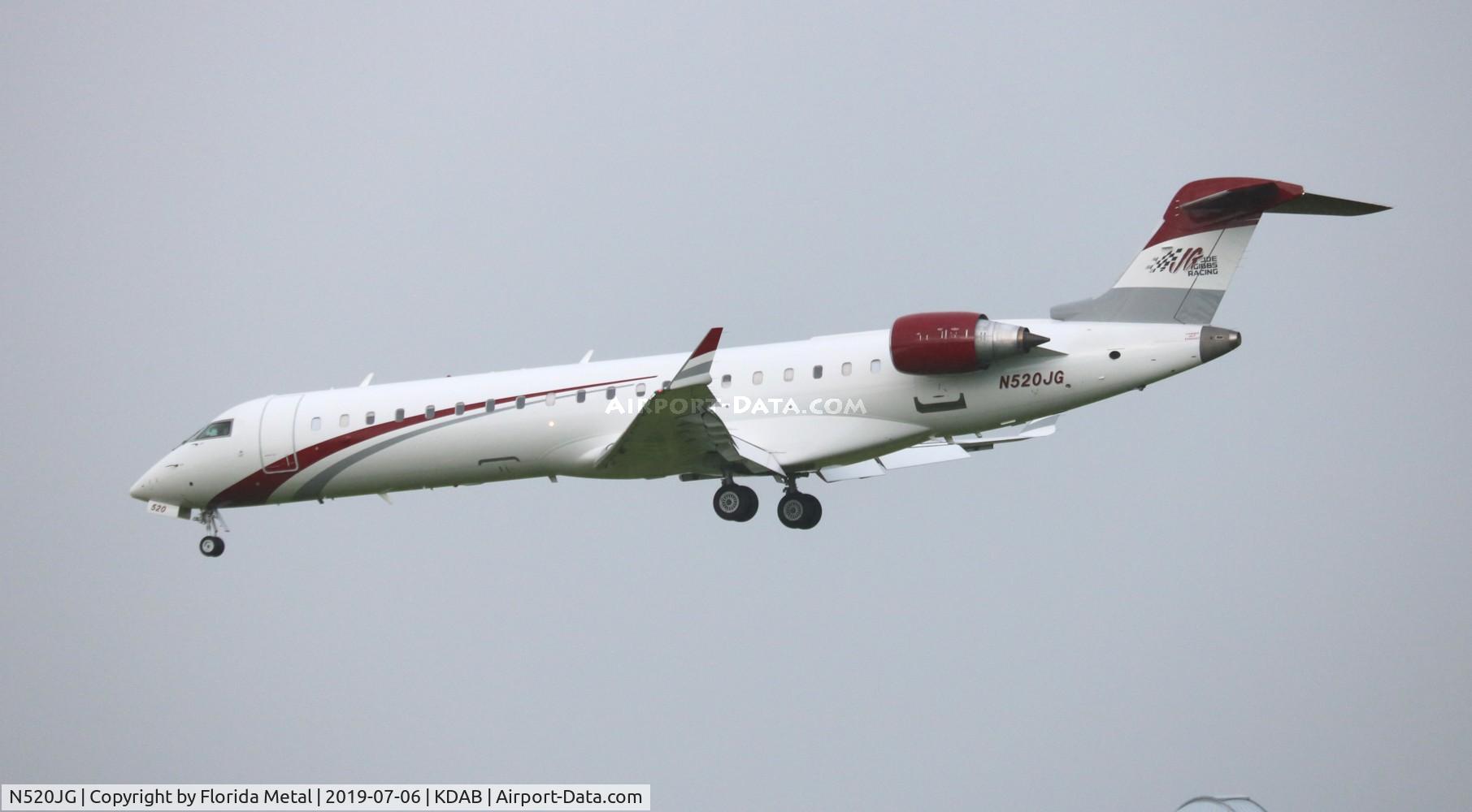 N520JG, 2002 Bombardier CRJ-701ER (CL-600-2C10) Regional Jet C/N 10052, Joe Gibbs Racing