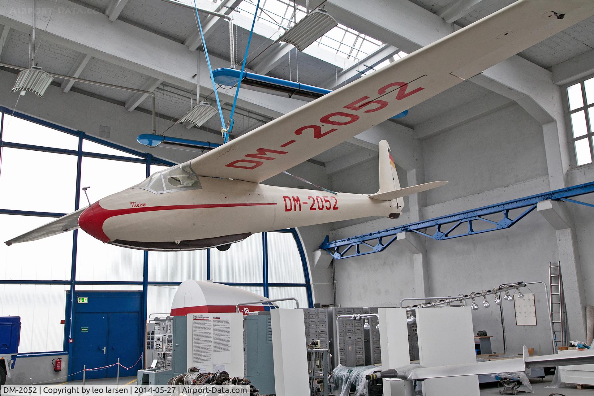 DM-2052, 1959 VBA Lommatzsch Meise C/N 0052, Technikmuseum Dessau 27.5.2014